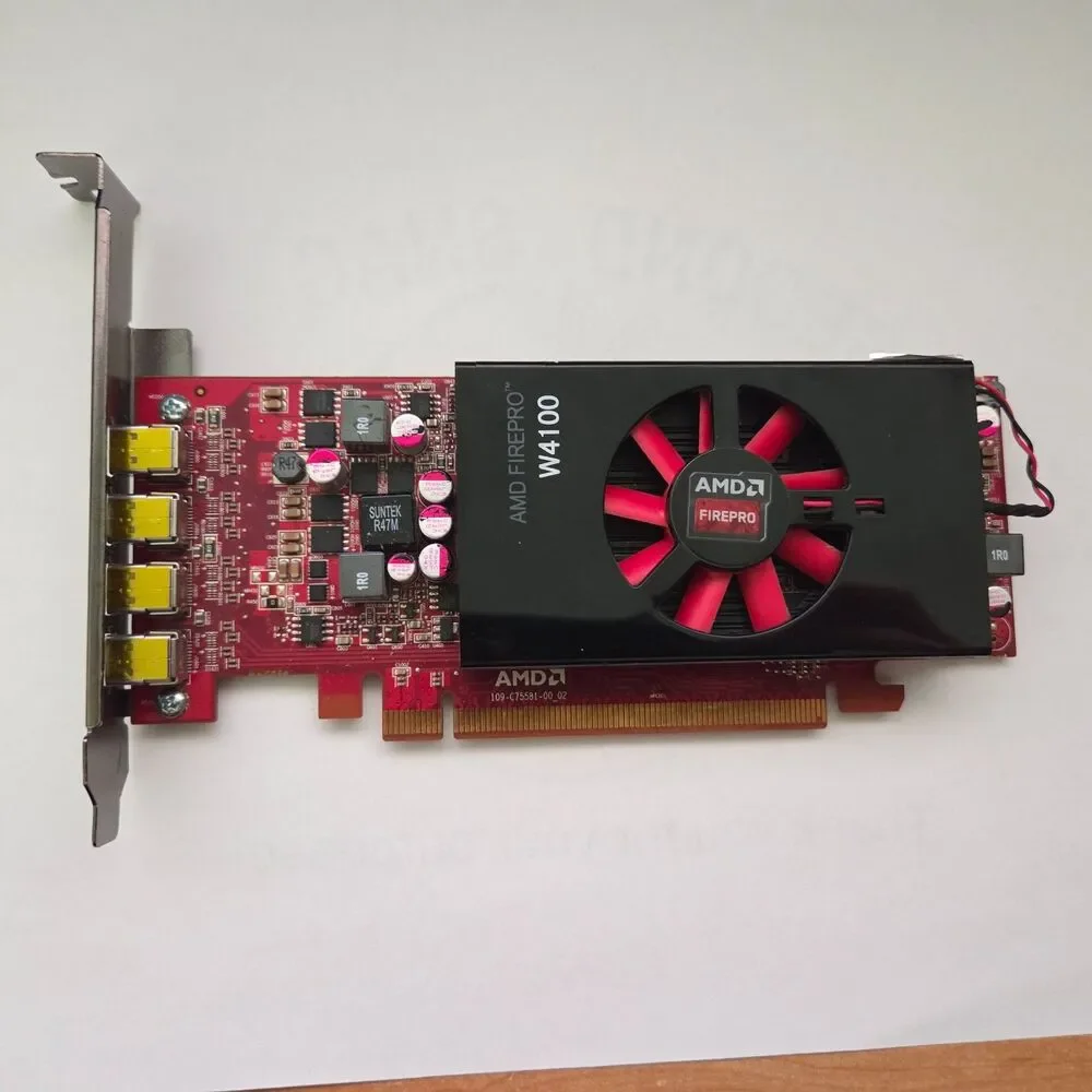 AMD FirePro W4100 2GB GDDR5 Professional Graphics Card